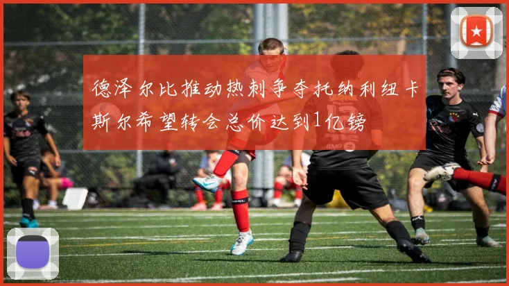 德泽尔比推动热刺争夺托纳利纽卡斯尔希望转会总价达到1亿镑