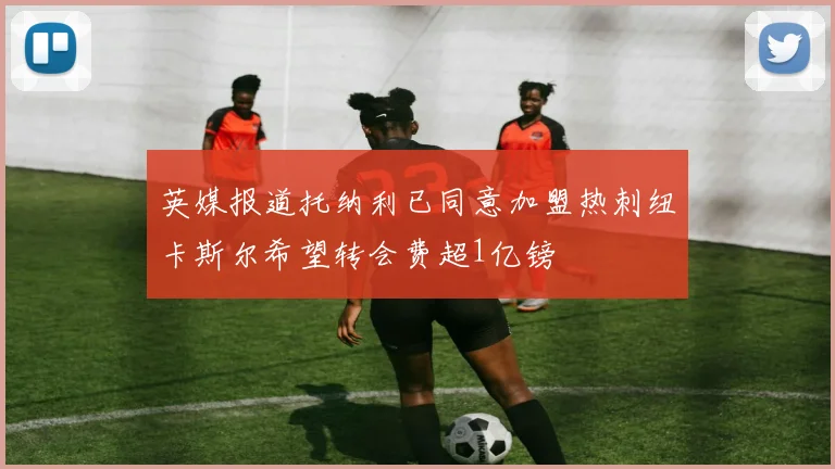 英媒报道托纳利已同意加盟热刺纽卡斯尔希望转会费超1亿镑